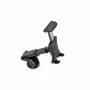 Mobile phone holder with suction cup, opening 100-200mm, with 6-point adjustment, Black