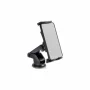 Mobile phone holder with suction cup, opening 100-200mm, with 6-point adjustment, Black