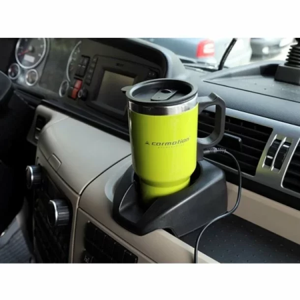 DC Car kettle/mug 450ml green color 12V