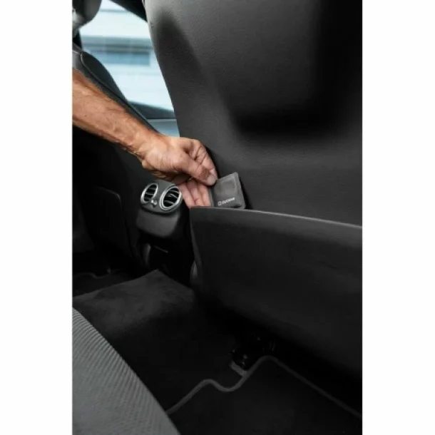 Localizator de obiecte Opti Tracker Compact, Ultra-subtire, cu adeziv, functionare prin aplicatia Find My de la Apple