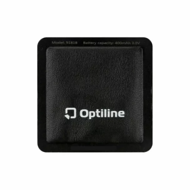 Localizator de obiecte Opti Tracker Compact, Ultra-subtire, cu adeziv, functionare prin aplicatia Find My de la Apple