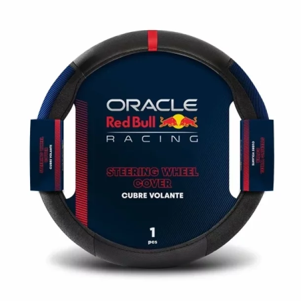 Husa volan Oracle Red Bull Racing Type 2 - M - O 37/39cm - Negru/Albastru/Rosu