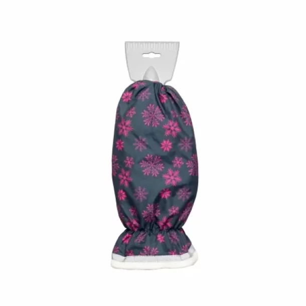 Ice scraper with glove, Alpin S2-GL - Pink/Black