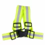 Safety reflective cross belt, EN20471 - Green