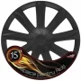Set capace roti auto Cridem Raze 4buc - Negru - 15&#039;&#039;