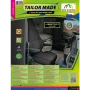 Husa scaun camion dedicata pentru scaun pasager MAN TGX II (dupa 2020&gt;), 1buc, Negru/Gri