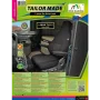Husa scaun camion dedicata pentru scaun sofer MAN TGX II (dupa 2020&gt;), 1buc, Negru/Gri
