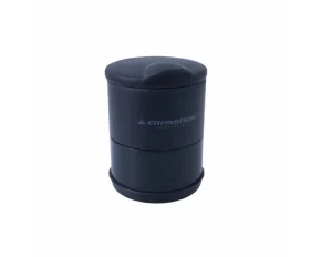 Scrumiera iluminata cu LED, neagra, Carmotion