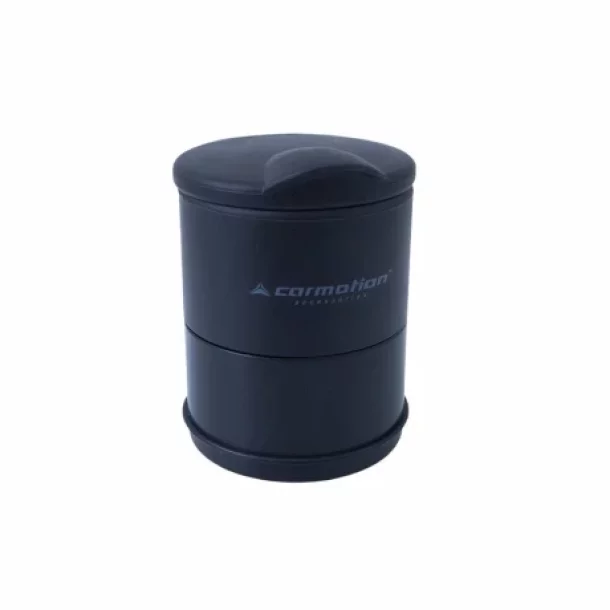 Carmotion ashtray illuminated with LED, black