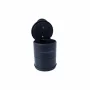 Carmotion ashtray illuminated with LED, black