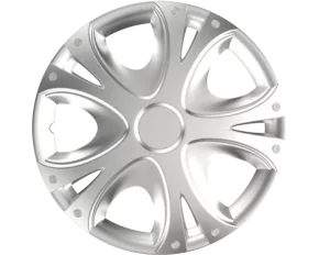 Capace roti auto Dynamic 4buc - Argintiu - 15&#039;&#039;-Resigilat,