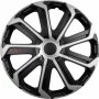 Set capace roti auto Cridem Evo 4buc - Negru/Argintiu - 14&#039;&#039;-Resigilat,