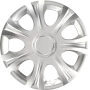 Capace roti auto Impulse 4buc - Argintiu - 16&#039;&#039;-Resigilat,