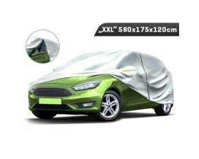 Carmotion komplet autotakaro ponyva, 3 retegu, cipzar a vezetooldali ajton - 580x175x120cm - XXL