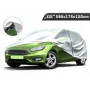 Prelata auto completa, 3 straturi, fermoar la usa sofer, Carmotion - 580x175x120cm - XXL