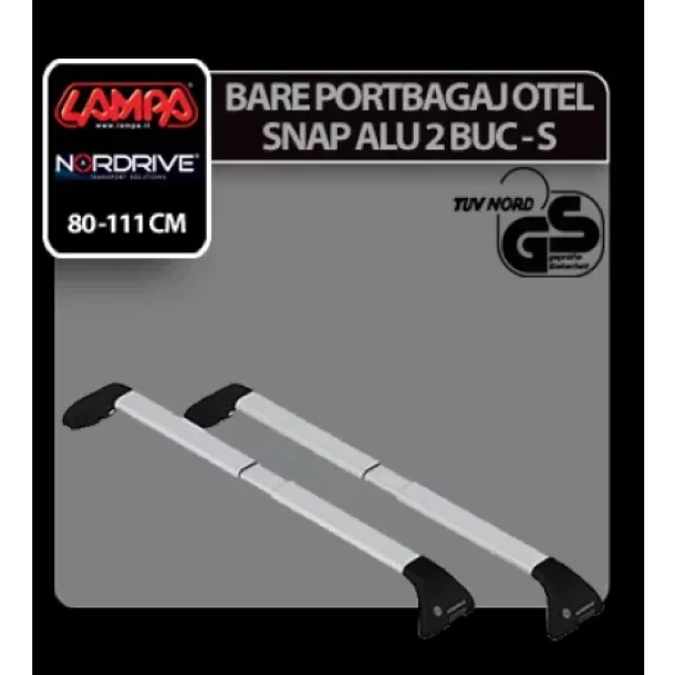Snap Alu  aluminium teleszkopos rud szett, 2 db - S - 80-111 cm