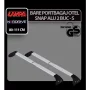 Snap Alu  aluminium teleszkopos rud szett, 2 db - S - 80-111 cm