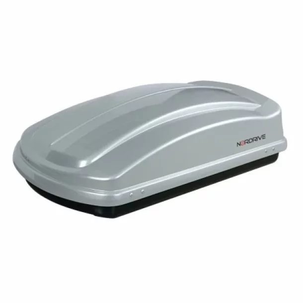 Box 330, cutie portbagaj ABS, 330 l - Argintiu lucios