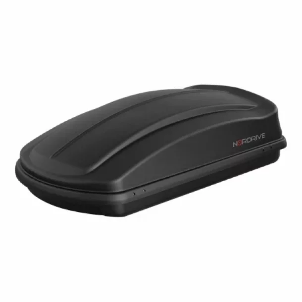 Box 330, cutie portbagaj ABS, 330 l - Negru embosat
