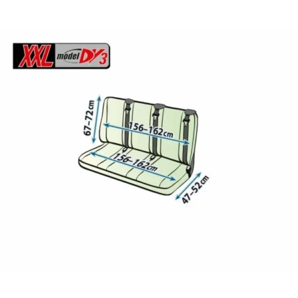 Huse scaun furgoneta de transport Ares, DV3-XXL, 3Locuri