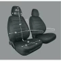 Huse scaun universale pentru autorulota Travel Easy Fit, 2buc, Negru
