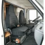 Huse scaun universale pentru autorulota Travel Entire, 2buc, Negru