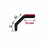 Ornament universal pentru bara fata sau spate, praguri, SK-2, Uni-Skirt, 250 cm, 32+10 mm