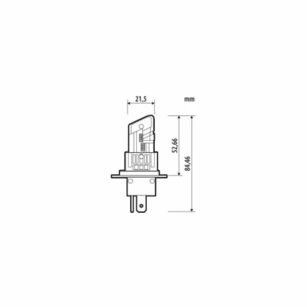 Bec Halo Led Alien-X Series Quick-Fit H4-H19 - P43t / PU43t-3 12V - 1buc