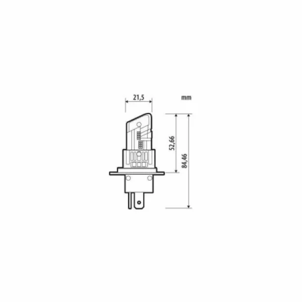 Bec Halo Led Alien-X Series Quick-Fit H4 - P43t 24V - 1buc