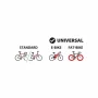 Prelata 2-3 biciclete – Husa impermeabila pentru Autorulota/Camper, 145x70x120 cm