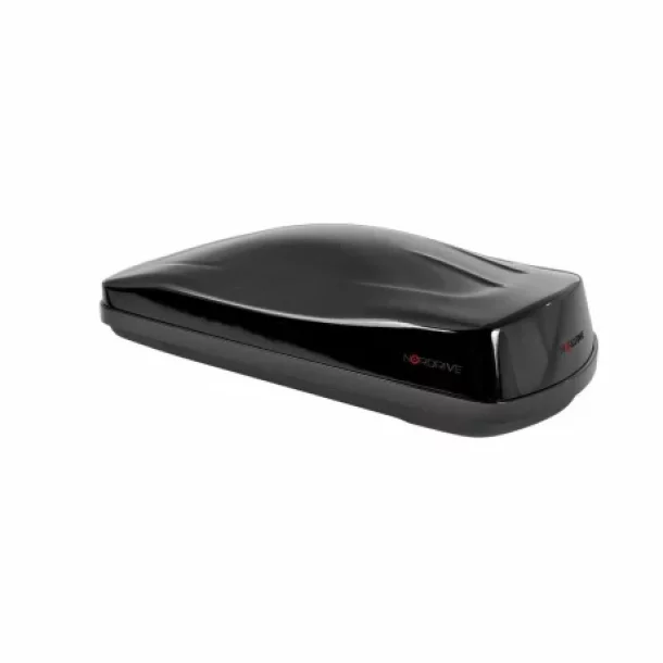 Box 400, cutie portbagaj PST, 400 l – Negru lucios