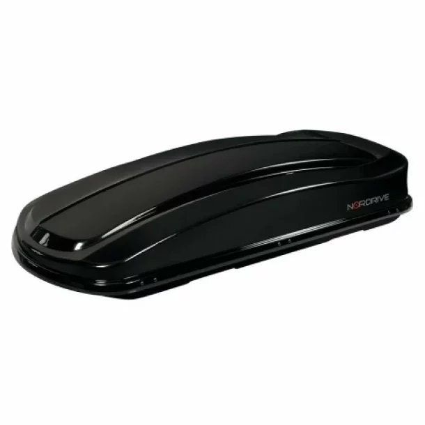 Box 530, cutie portbagaj ABS, 530 l - Negru lucios