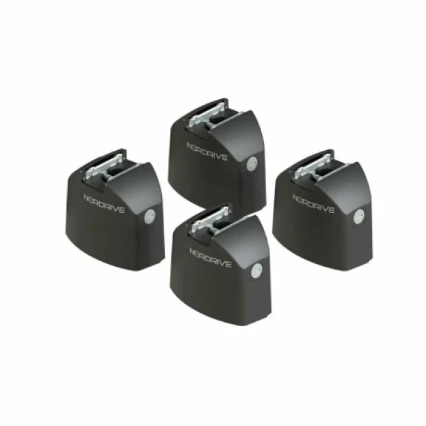 Set de picioare cu montaj in puncte de fixare, pentru bare portbagaj Kargo si Kargo-Plus, 2 bare - Citroen Berlingo M, Fiat, Opel, Peugeot, Toyota