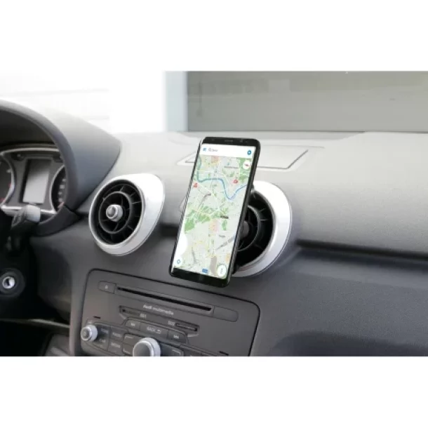 Suport telefon mobil magnetic pentru gurile de aerisire rotunde si standard Magneto Vent Pro-Resigilat,