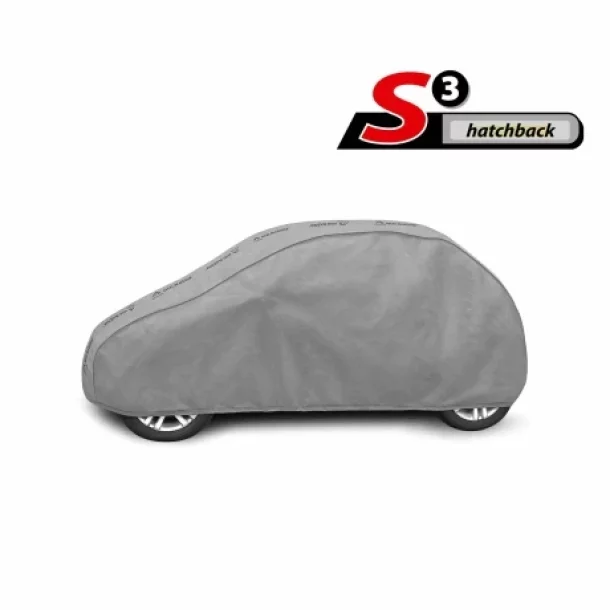 Prelata auto completa Optimal Membrane Garage, complet impermeabila si respirabila - S3 - Hatchback