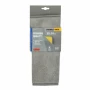 Laveta microfibra cu fata dubla, Premium Quality - 30x30 cm - Gri/Galben