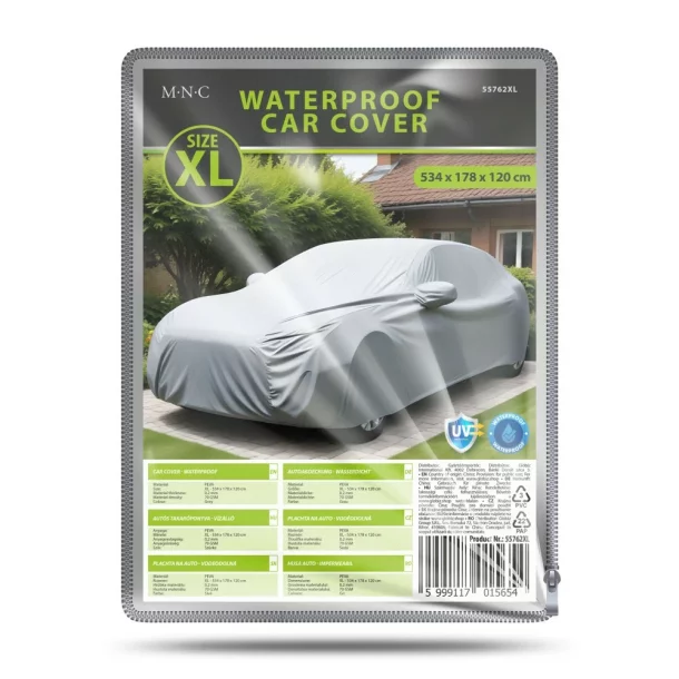 Husa auto - PEVA - impermeabila - marimea XL - 534 x 178 x 120 cm