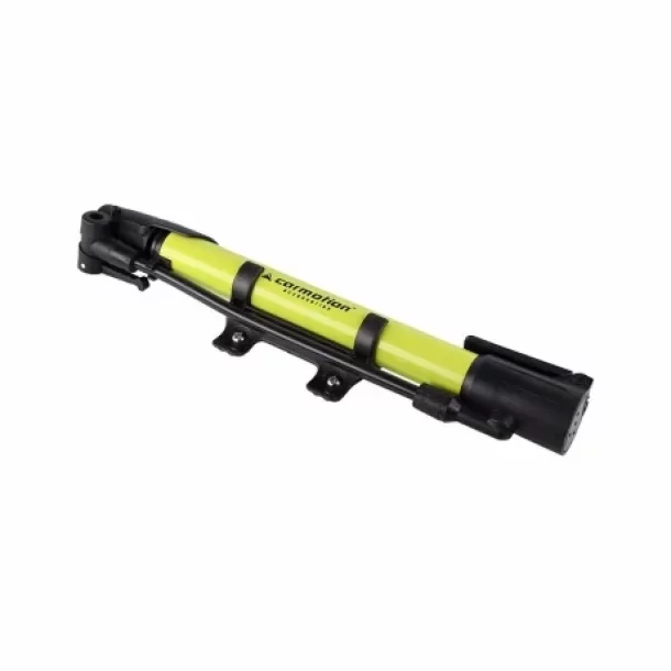 Pompa manuala pentru bicicleta, cu furtun si suport de fixare pe cadru, lungime 310mm, max 8Bari/120PSI-Resigilat,