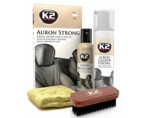 Kit curatare si intretinere piele, Auron Strong K2