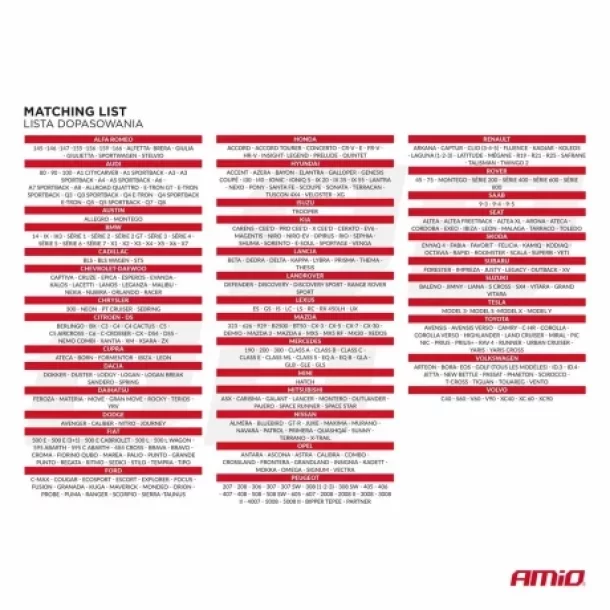 Univerzalis uleshuzatok 9 db-os, Amio SC-04 - Fekete/Szurke