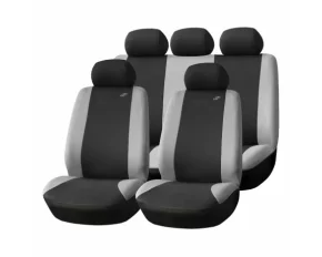 Huse scaun universale 9buc, Amio SC-04 - Negru/Gri