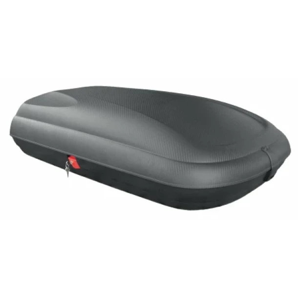 Gran-Pree, cutie portbagaj din polipropilena 320 l - Carbon negru-Resigilat,