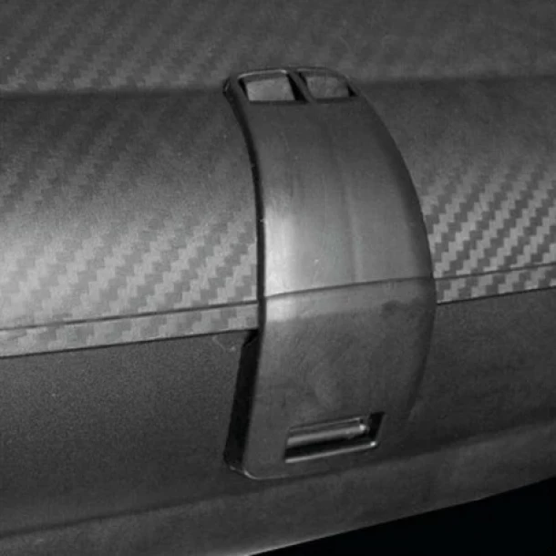 Gran-Pree, cutie portbagaj din polipropilena 320 l - Carbon negru-Resigilat,