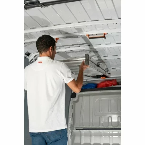 Van Ladder Holder, suport interior pentru scara cu fixare pe plafon in compartimentul de marfa