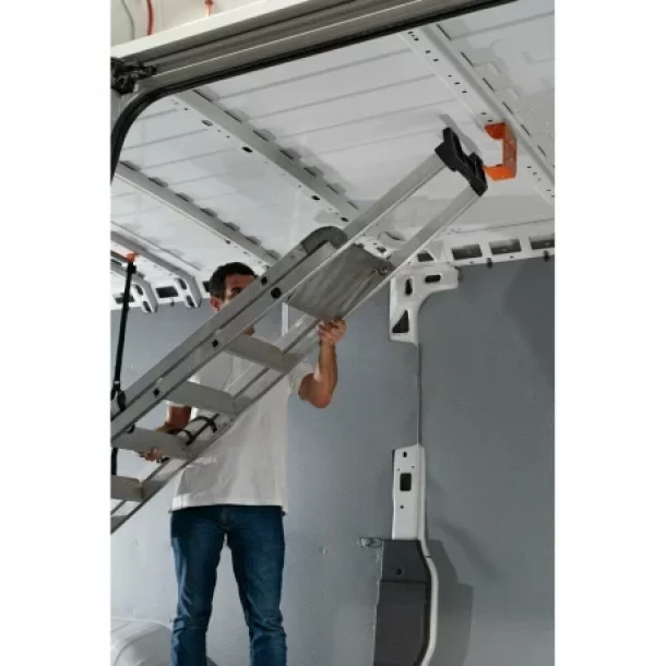 Van Ladder Holder, suport interior pentru scara cu fixare pe plafon in compartimentul de marfa