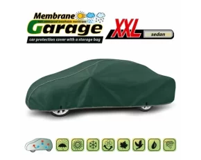 Membrane Garage full car cover, completely waterproof and breathable - XXL - Sedan-Resealed,