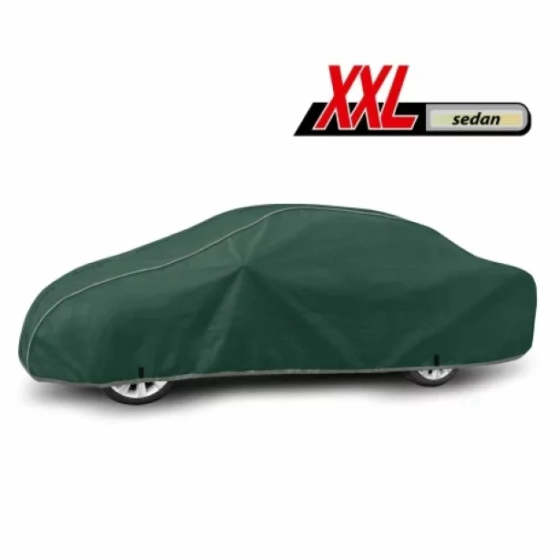 Membrane Garage full car cover, completely waterproof and breathable - XXL - Sedan-Resealed,