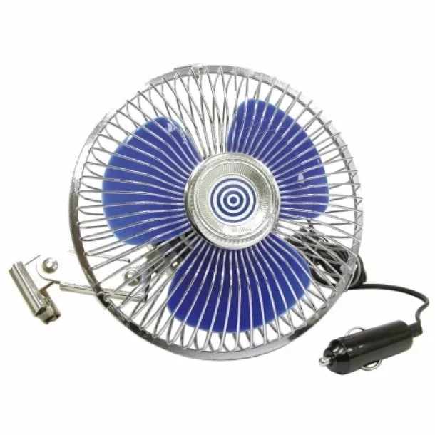 Carpoint 24V-os oszcillalo fembol keszult ventilator-ujra lezarva,