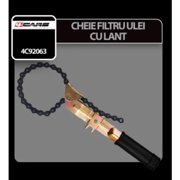 4Cars Chain oil filter wrench-Resealed,