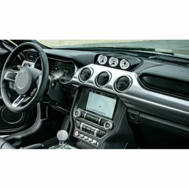 Manometru temperatura Ulei, Seria Black Analog, 9-32V - O 2" (52 mm)